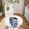Messi Round Floor Rug Suitable for Playrooms Living Rooms Dining Room Game Room Anti-slip Round Rug Decorate Offices Perfect Gift for Women Men