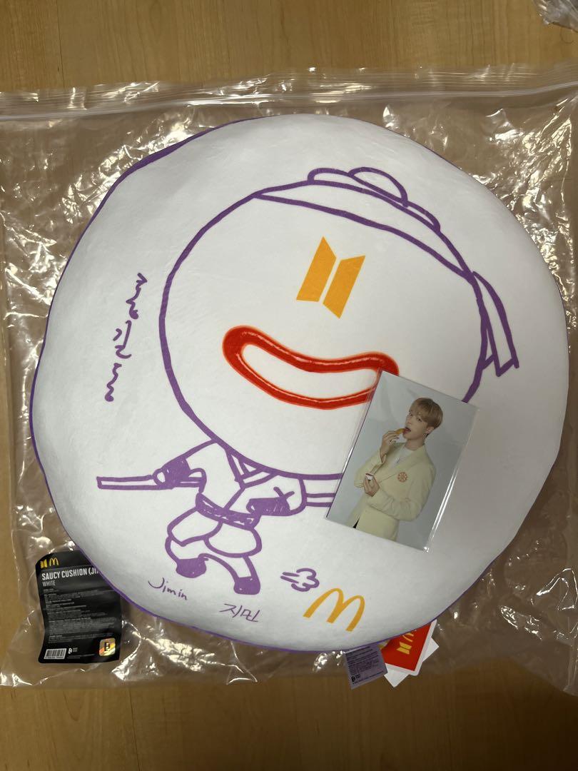 

[USED] BTS McDonald s Collaboration Cushion Card Jimin