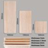 1/1.5/2/3mm 5PCS Leichte Handwerk Bord Modell Spielzeug Gebäude Carving Handwerk Pädagogisches DIY Zubehör DIY Balsa Holz Chips