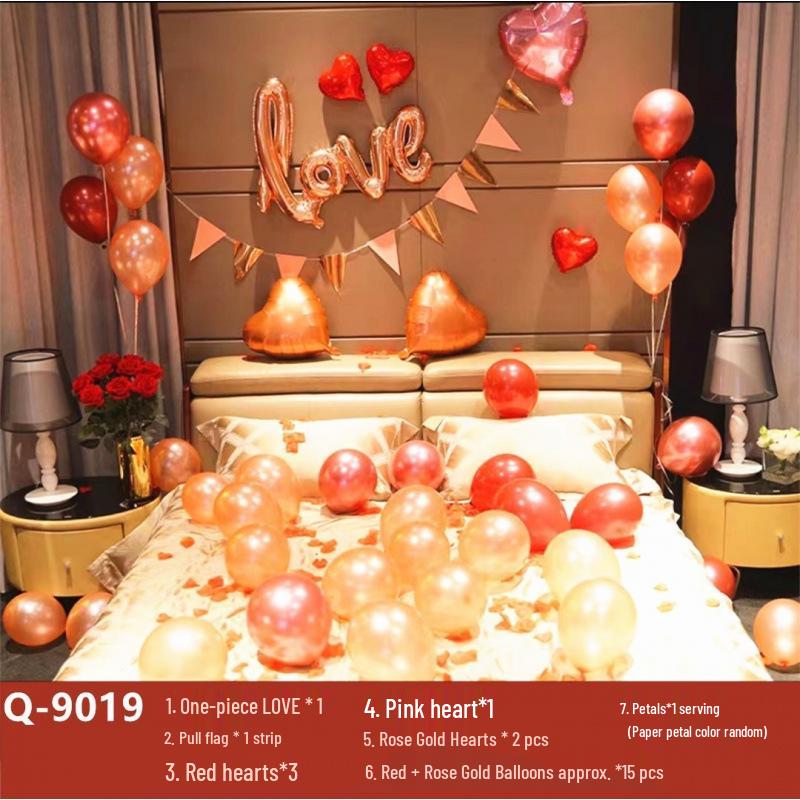Romantic Proposal & Anniversary Balloons for Valentine's Day