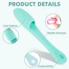 Mini Silikonowa Szczoteczka do Oczyszczania Wągrów i Trądziku Miękkie Włosie Szczoteczka do Makijażu Uroda Oczyszczanie Twarzy Szczoteczka do Porów Nosa Oczyszczające Nakładki na Palce