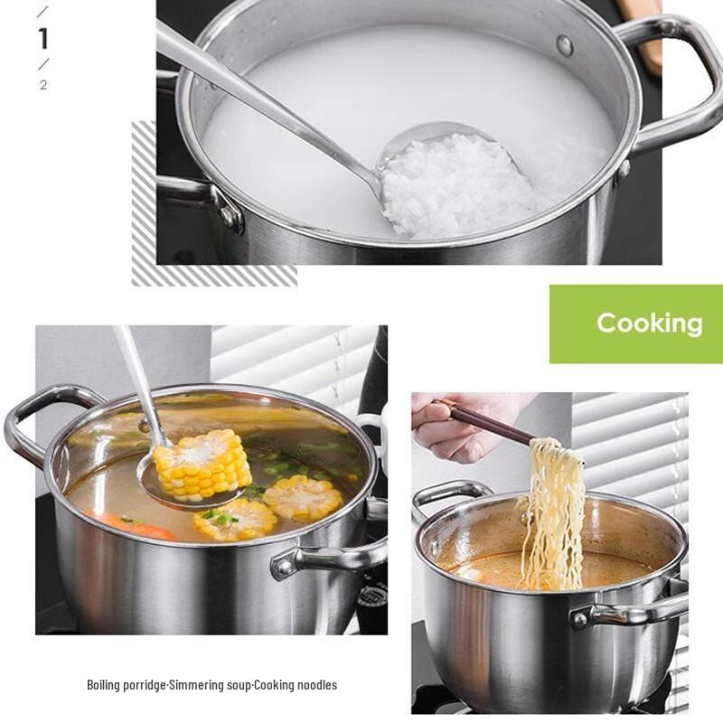Balde Premium Multi-purpose Stainless Steel Soup Pot 23.5cm