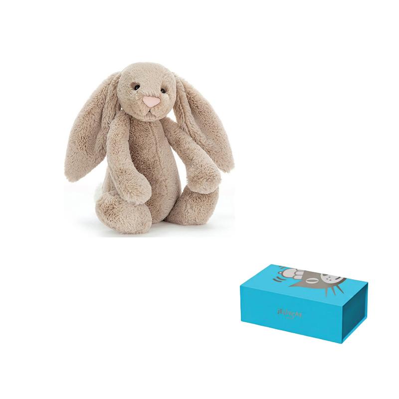 JELLYCAT Bashful Beige Bunny Stuffed Animal