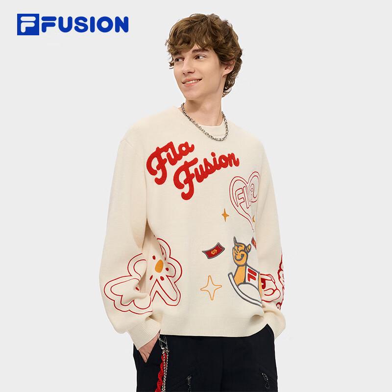 FILA FUSION Lucky Clover Unisex Knit Sweater
