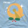 Star Trek: The Original Series Mens Trek The Halls Christmas T-Shirt