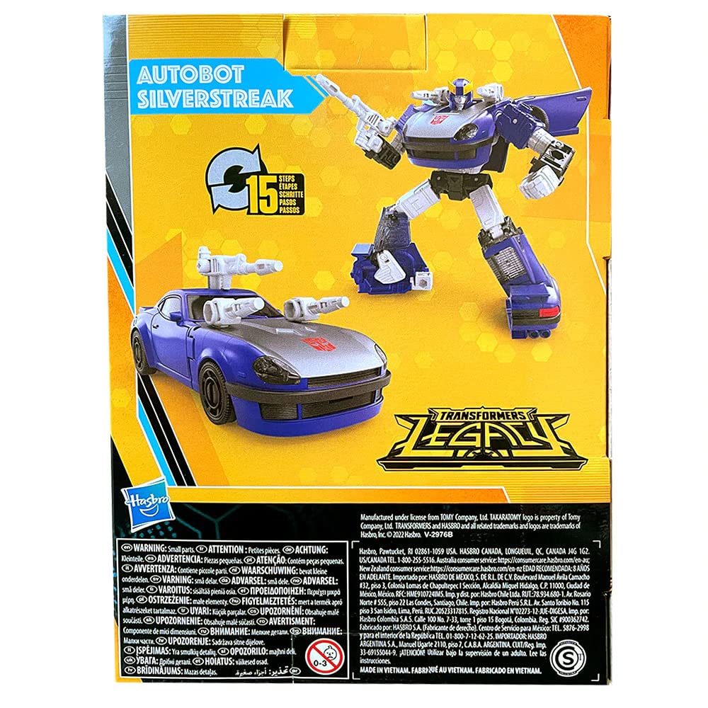 Transformers Generation Legacy Autobot Silverstreak Transformers Buzzworthy Bumblebee Deluxe Autobot Silverstreak [przedmiot]