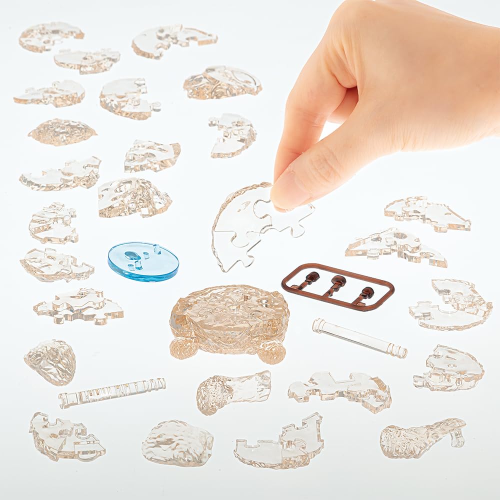 Beverly Crystal Toy 50326 41-Piece Puzzle, Poodle, Apricot,