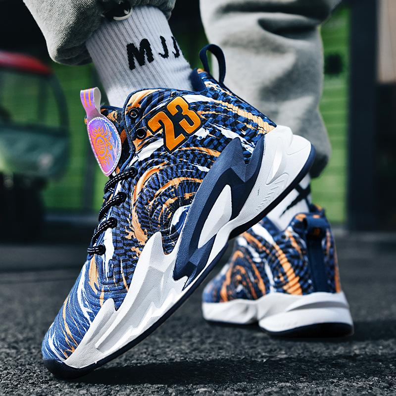 

Высокие баскетбольные кроссовки, мужская новая спортивная обувь, актуальная спортивная обувь для подростков и студентов, модная повседневная обувь из цемента 45