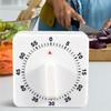 2025+ 2-Pack Square 60 Minute Mechanical Kitchen Timer,Chef Cooking Timer Clock with Loud Alarm,