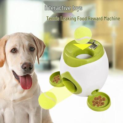 Interaktiver Hunde-Snackwerfer & Tennisball-Spielzeug
