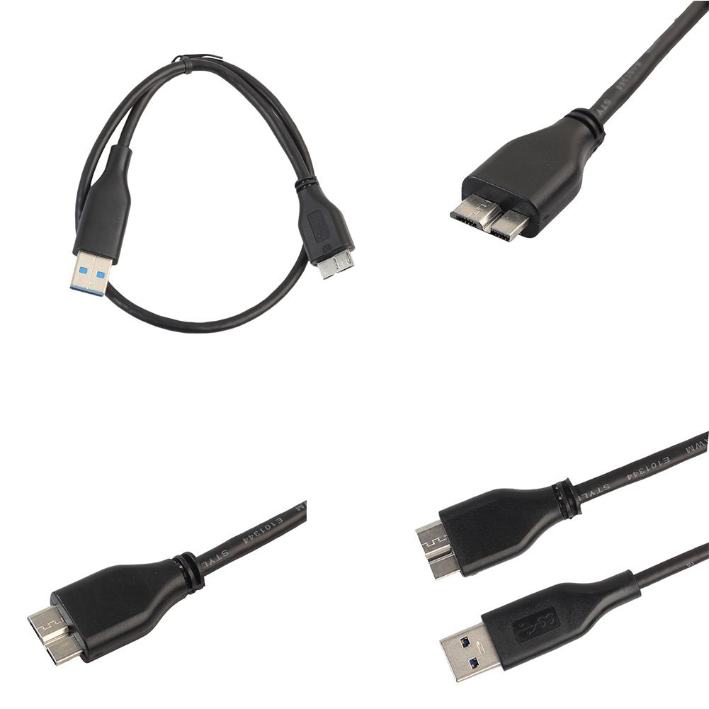 USB Hard Drive Cable USB 3.0 Data Cord 0.5M USB 3.0 A Male To Micro B Male Data Cable Hard Disk Drive Adapter for External HDD China Mainland