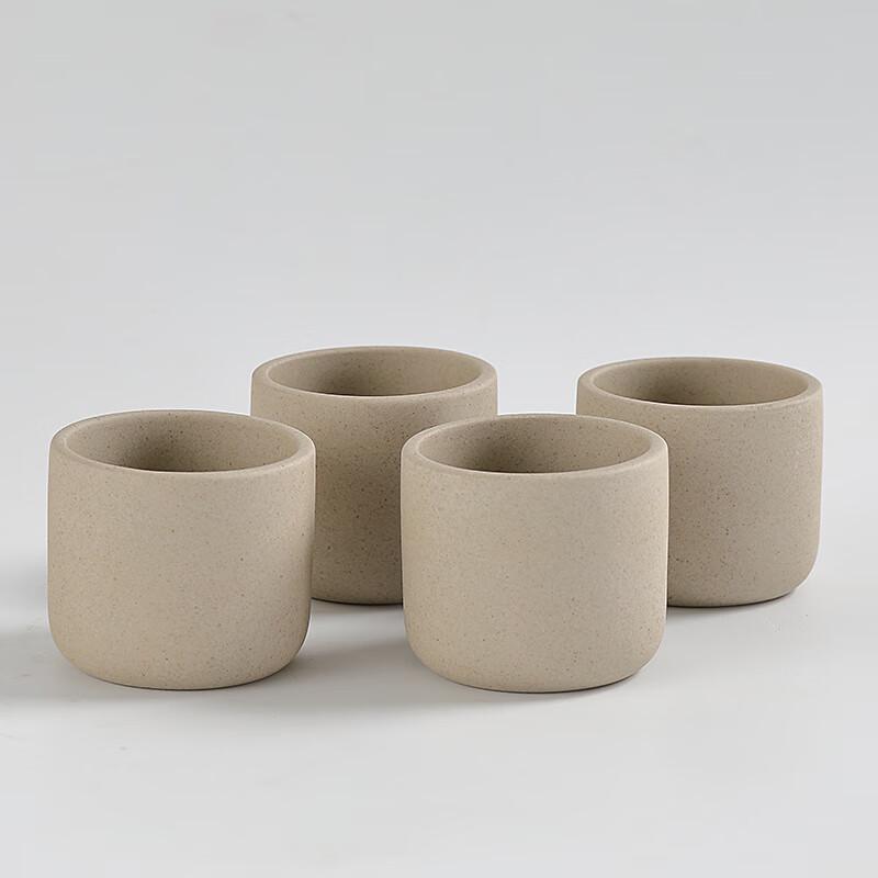 Japanese Style Handmade Ceramic Teacup Set