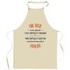 Tablier de cuisine - Une Julie Aussi Géniale - Coton résistant - Impression durable (France) - Liens réglables