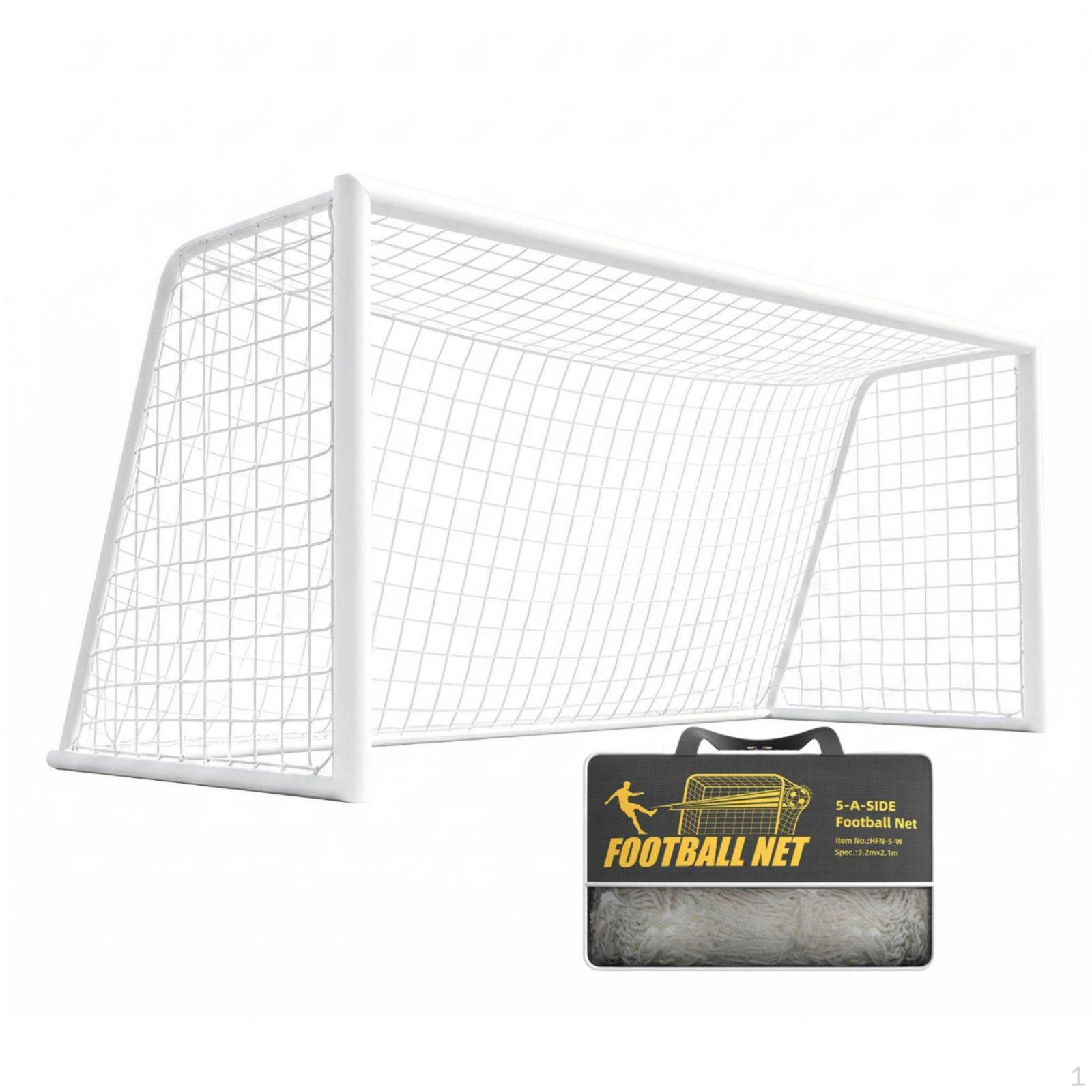 Football Goal Net PE Material Soccer Training Match Athletic Gear for Stadium Thickened