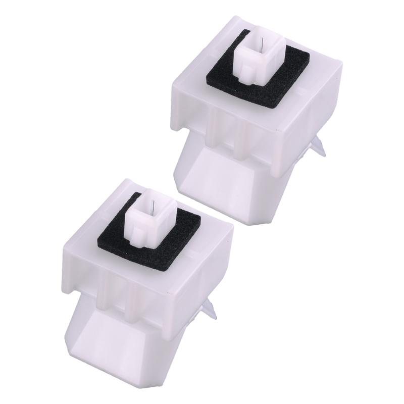 

2pcs Front Side Panel Grommet Retainer Clip Fit For Isuzu NPR NPR-HD NQR NRR GMC Chevrolet W3 W4 W5 4HK1 5.2L 2008- Plastic