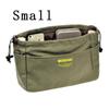 1/2pcs Small And Large Storage Organizers With Cord, Bag With Multi-Pocket Lining, Lightweight Portable Travel Storage Bag,