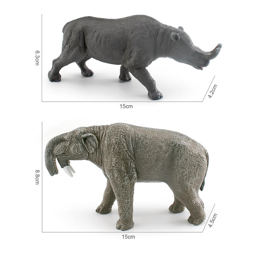 Deinotherium Dinosaur Model Pvc Fossil Replica For Classroom Education And Home Decor