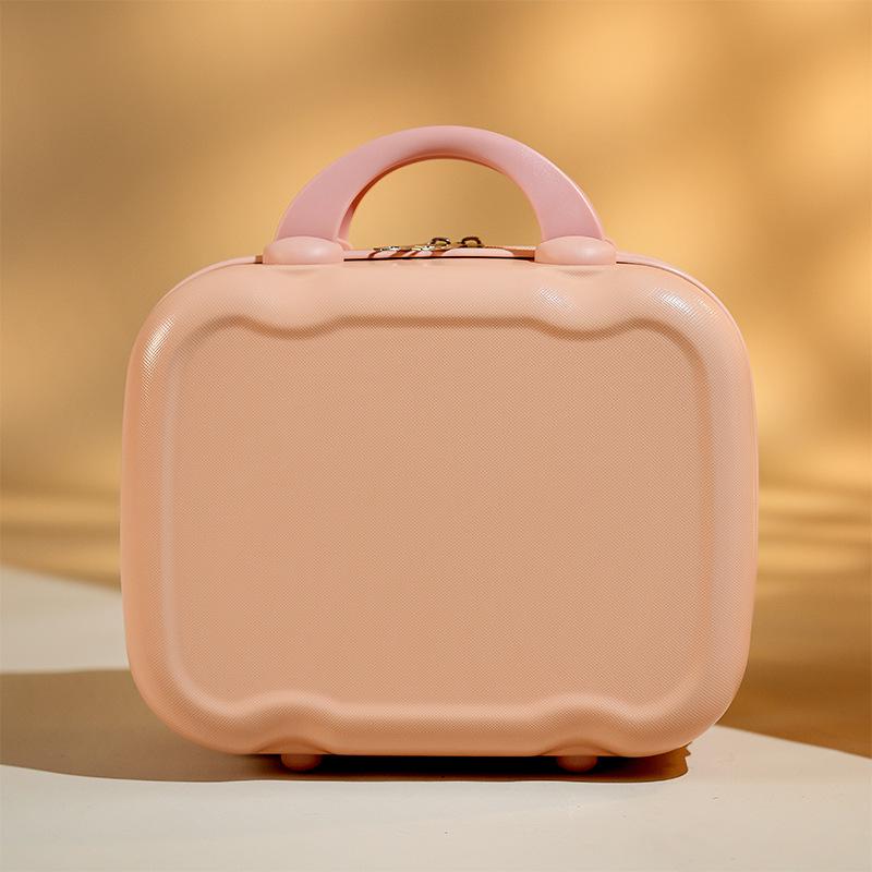 14 In Lightweight Small Travel Suitcase Cosmetic Box Waterproof Hand Luggage Organizer Makeup Case Portable Small Boarding Case