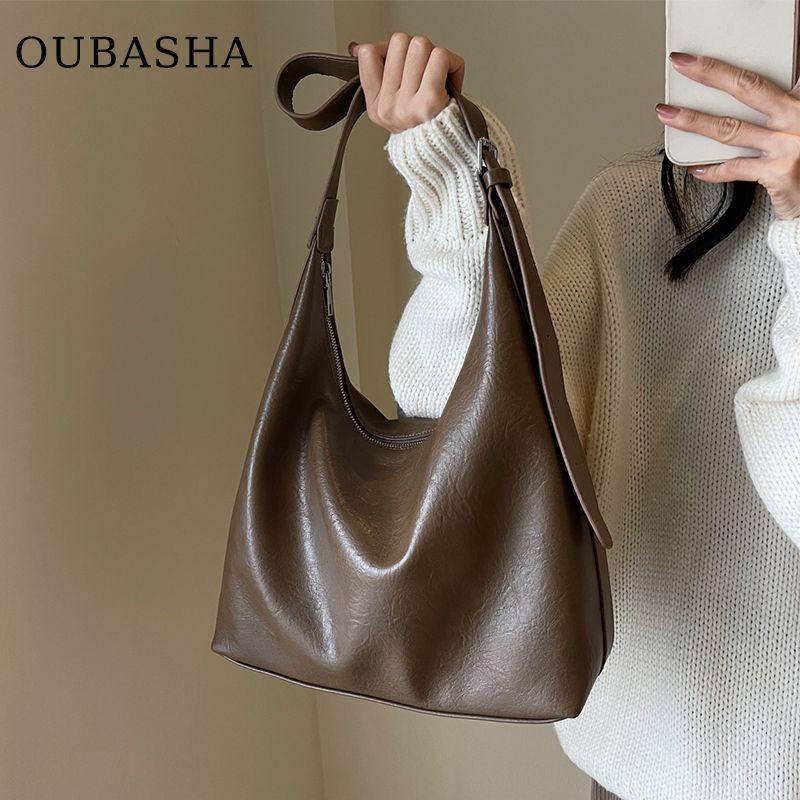 

Fancy Large Capacity Bag Women s 2025 New Arrival Super Popular Shoulder Messenger Bag Special Interest Light Luxury Commuter Tote Mud