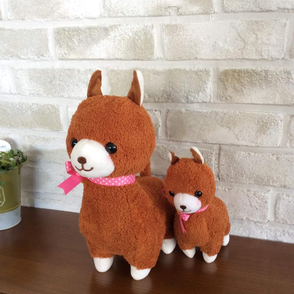 Cute Sales Alpaca Plush Toy, Medium, Brown, F0201
