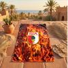 FC Augsburg FC Print Mikrofaser Strandtuch Schnelltrocknend Saugfähig Großes Handtuch für Strand Schwimmen Reisen