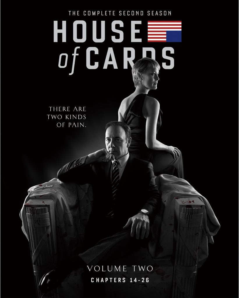House of Cards Season 2 Complete Package Fully Supervised Blu-ray (David Fincher's Package)