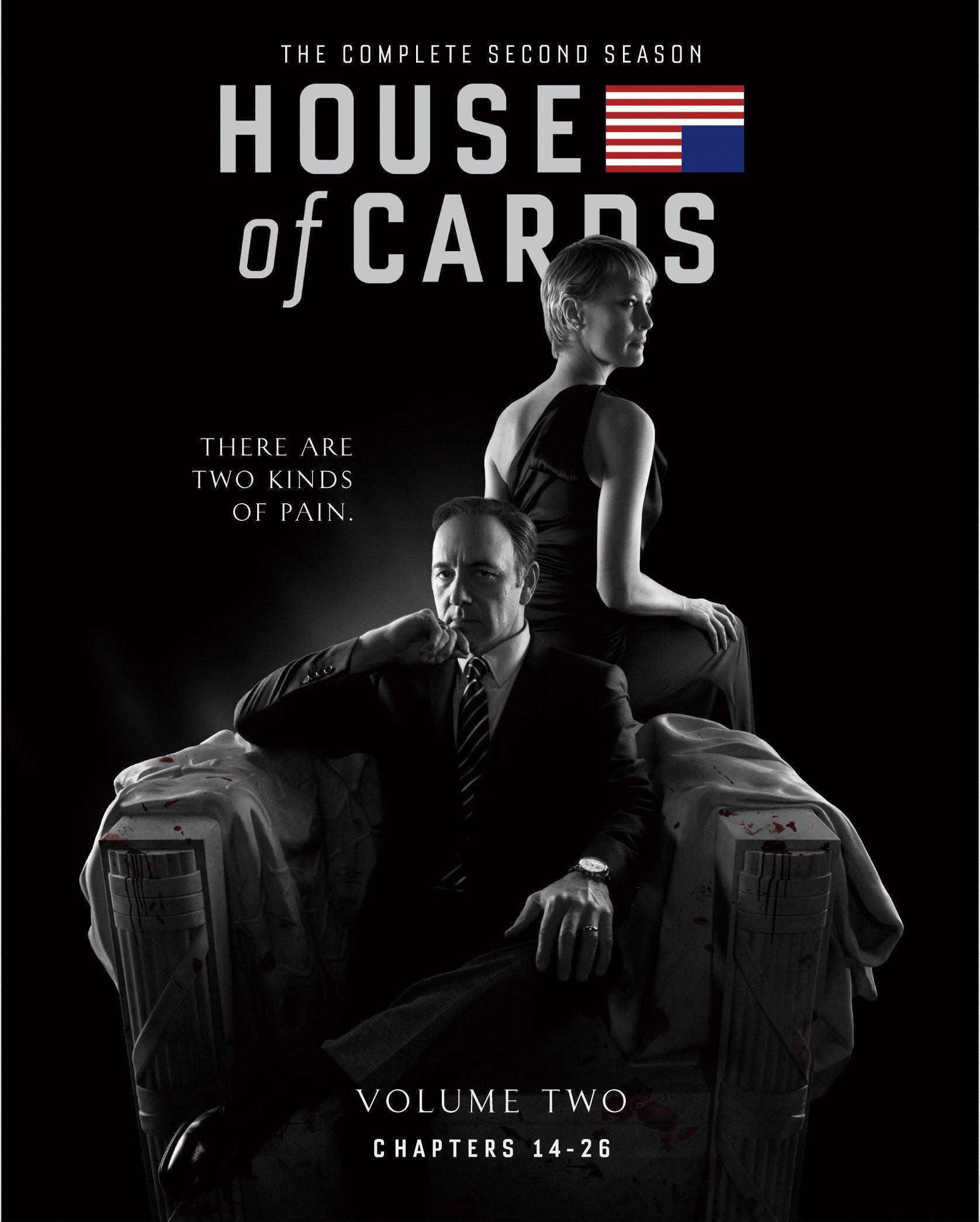 

House of Cards Season 2 Complete Package fully supervised Blu-ray (David Fincher s package)