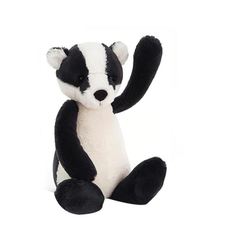 Jellycat Woods Animal Series Shy Badger Pacifying Doll Plush Doll 31cm High