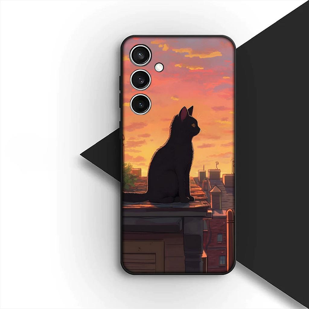 Cover for Xiaomi Redmi Note 12 11 10 A3 Pro 10A 10C 12C Note12 5G 4G Casing Silicone Phone Case Comics Meow Kitten Cat