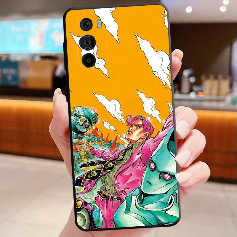JoJo's bizarre adventure Phone Case For Motorola Edge 60 50 40 Pro 60 50 40 30 Ultra Neo Fusion Moto G Play G Stylus G Carcasas