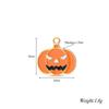 4Pcs/lot Halloween Charms Stainless Steel Pumpkin Ghost Bat Pendant for Making DIY Necklace Jewelry Accessories Supplies