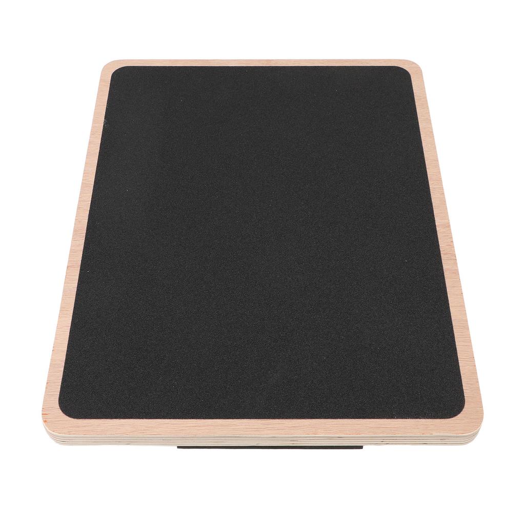 Rocker Board for Standing Desk Physical Anti Slip Ankle Stretching Core Training Wooden Balancing