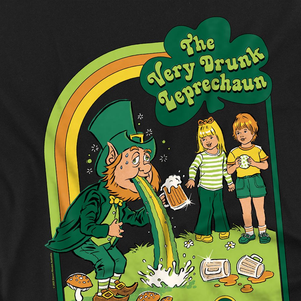 Steven Rhodes Unisex Adult The Very Drunk Leprechaun T-Shirt