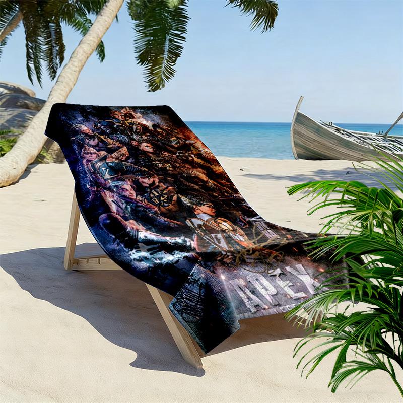 Apex Legends Print Beach Towel, Large Soft Quick Dry Towel for Beach Camping Swimming