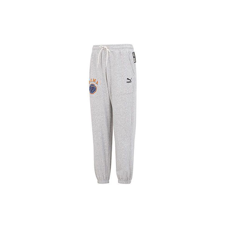 PUMA Sports Pants Men's Gray Moderate 622277-04