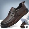 Men Breathable Genuine Leather Brand Loafers Casual Comfortable Soft Sole Leather Shoes Men's Driving Shoes Male Business Shoes