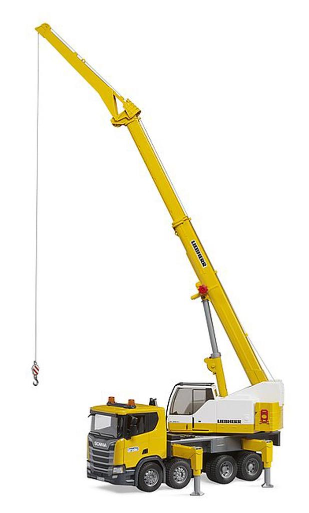 Bruder 03571 Scania Super 560R Liebherr Crane Truck w LightSound Module