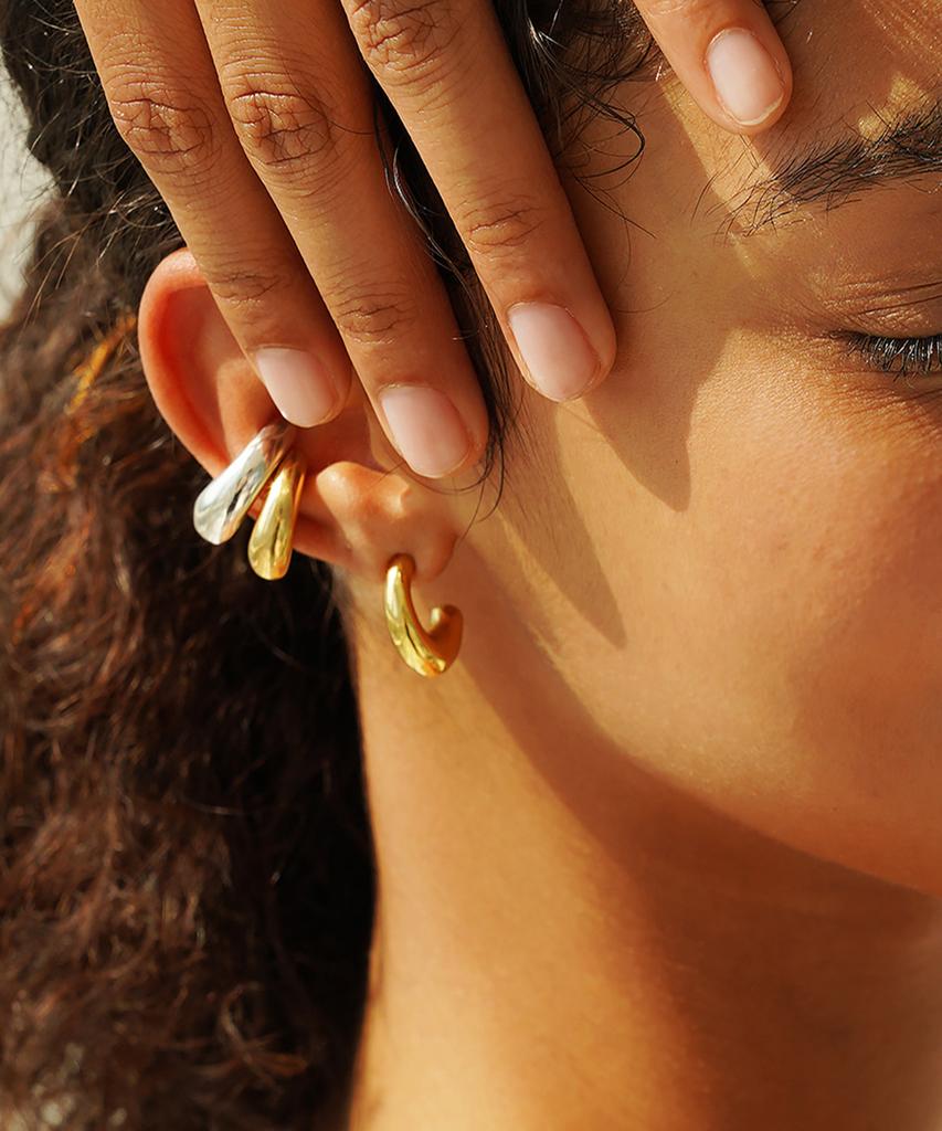 Grasse Matinee Half Moon Earrings