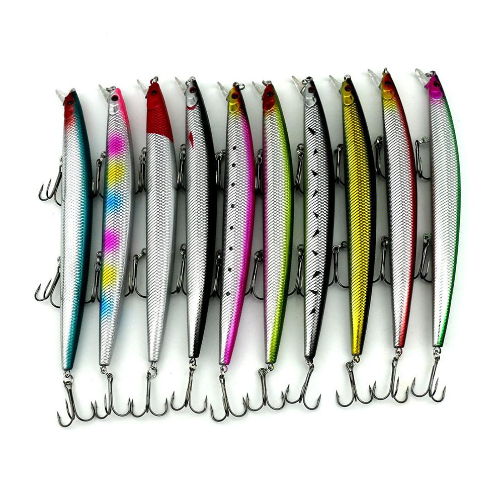 1 vnt. žvejybinis masalas 18cm/26g plaukiantis dirbtinis kietas masalas ešeriams vobleriai masalai krentantys masalai kabliukai reikmenys