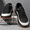 Fashion 2025 New Men Sneakers Fashion PU Leather Casual Shoes Street Skateboard Shoes Men Platform Vulcanized Shoes Tenis Masculino