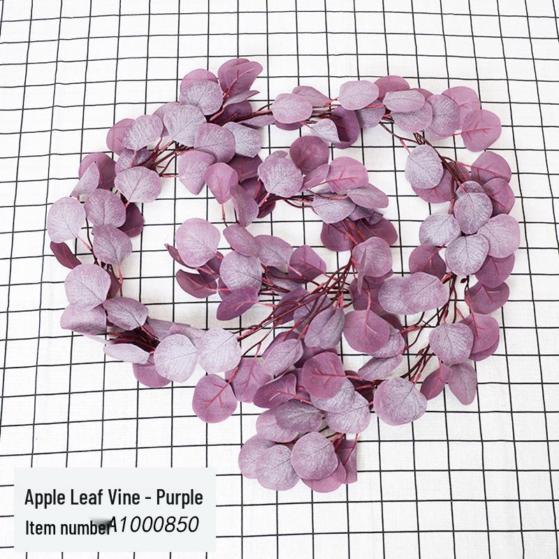 Artificial Eucalyptus Vine with Round Leaves for Home and Wedding Decoration
