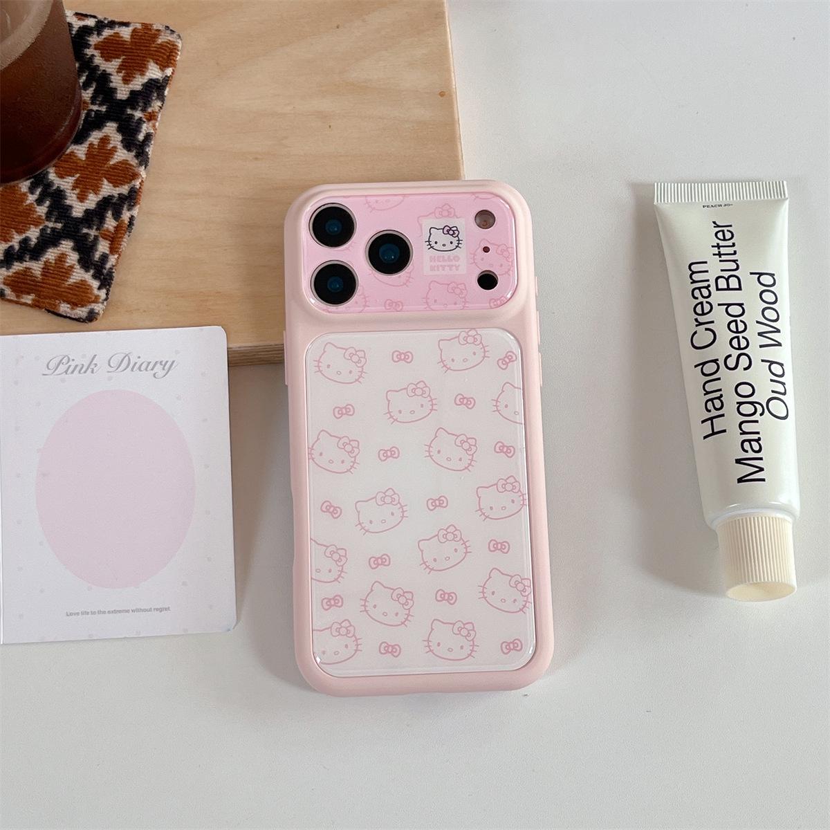 

Large Cartoon KT Cat iPhone 15/17/16 PROMAX Drop-proof Case 17Pro