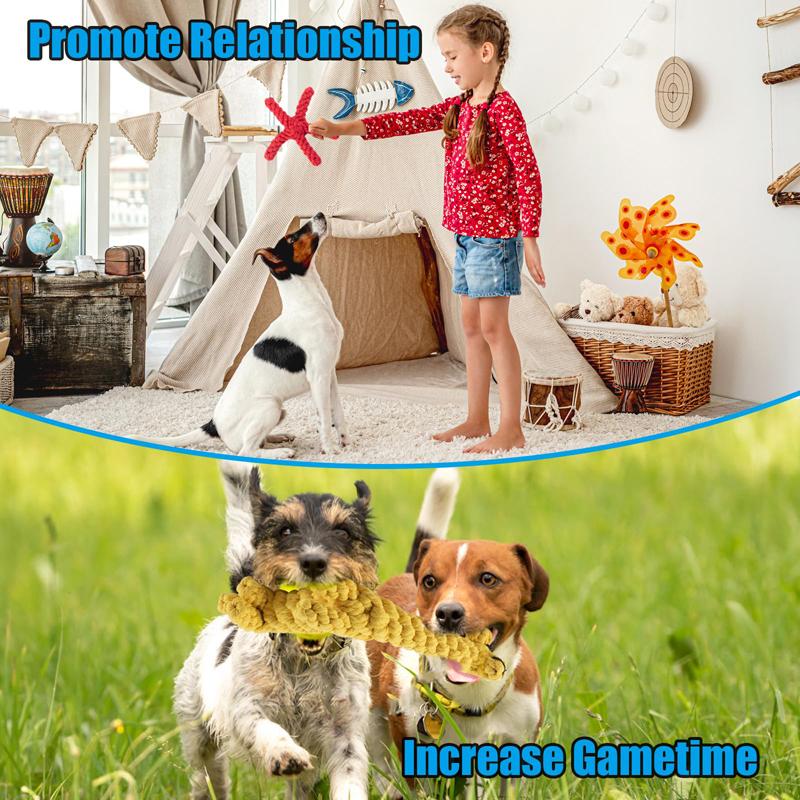 Puppy Teething Toys Indestructible Dog Toys  Giraffe Carrot Dog Toy Tough Dog Rope Toy for Boredom Small Middle Dog