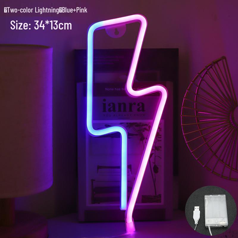 Trendy LED Neon Night Light Sign for Wall Décor