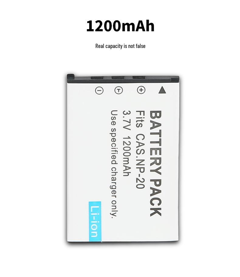 CANP20 Battery Compatible with Casio CAS NP20 X720/X725/X735/X800 Cameras
