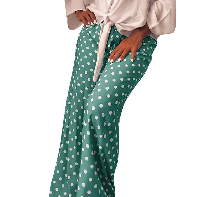 Buy Polka Dot Printing Womens Pants 