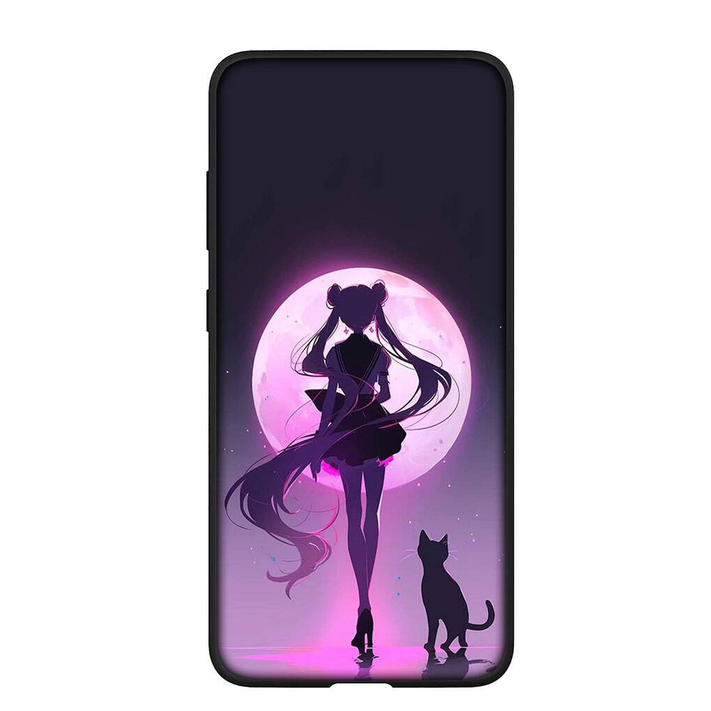 Phone Case for iPhone 17 16 15 Xiaomi Poco F8 F7 X7 X6 M8 C85 C75 C71 Redmi Note 14 13 12 11 Pro Max A3 A4 14C 13C 12C 15C Cute Sailor Moon Girl Cover