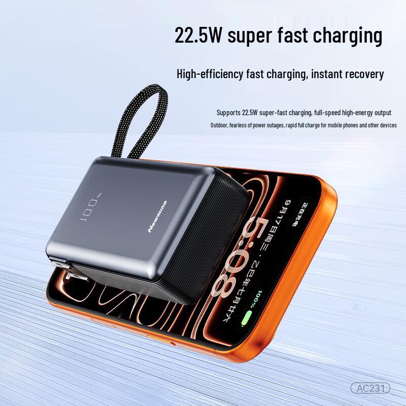 Newman AC231 20000mAh All-in-One Fast Charging Power Bank