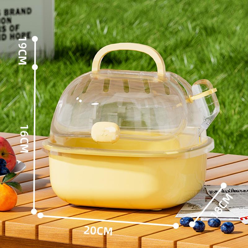 Portable Hamster & Small Pet Cage for Squirrels, Sugar Gliders & Guinea Pigs