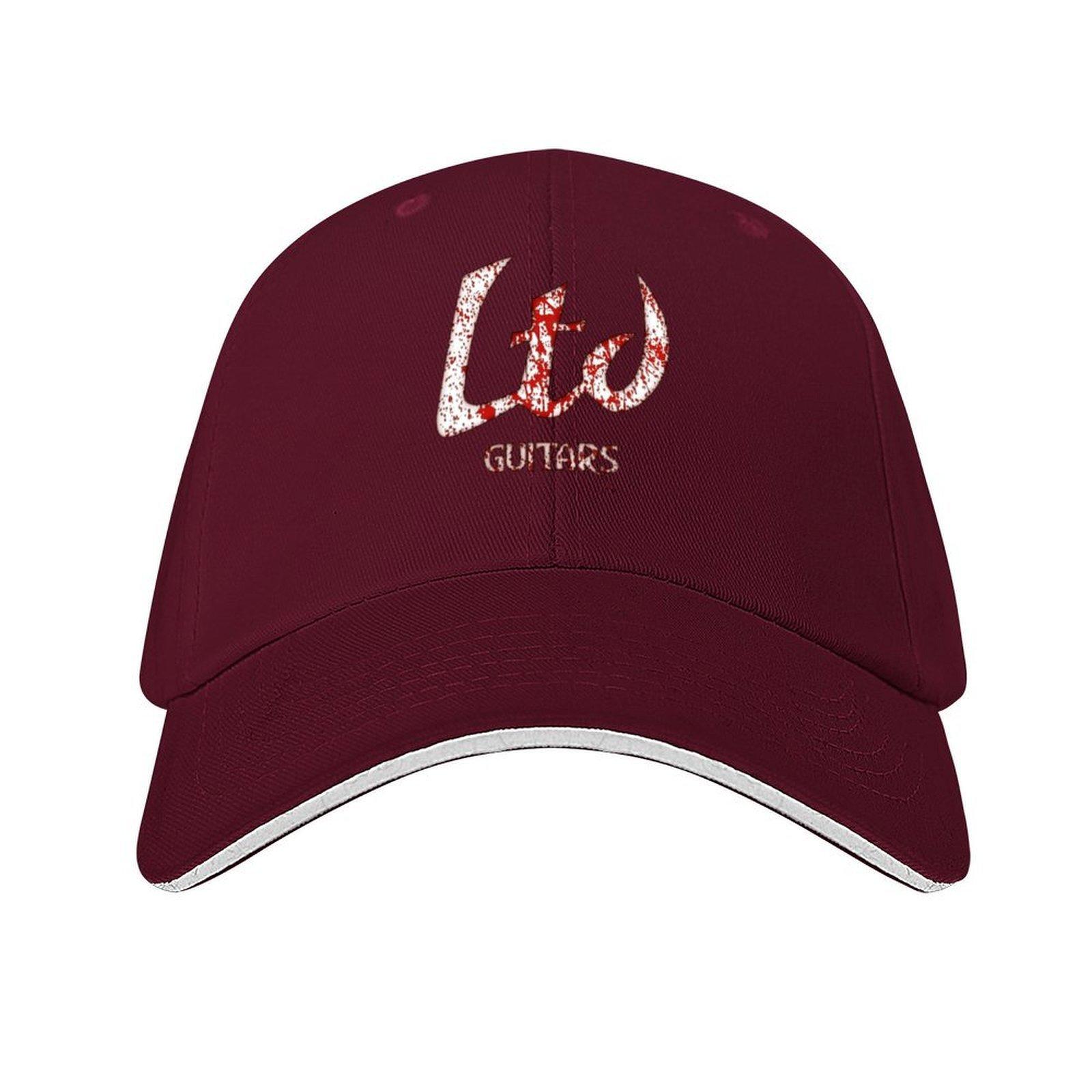 LTD Bloody Guitar Logo Baseball Cap Golf fashionable Christmas Hat hats for men For Girls Mens